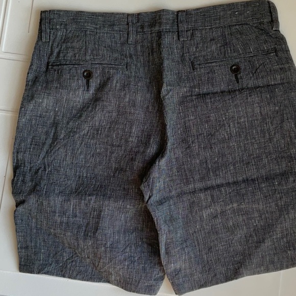 J. Crew Men’s Linen Shorts Black 30 - Picture 6 of 6